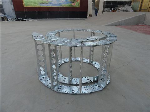 半封閉鋼制拖鏈廠家 鹽山縣坤慶機床附件廠